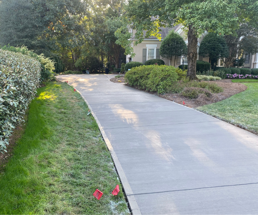 Beautiful Driveway Replacement Project Underway